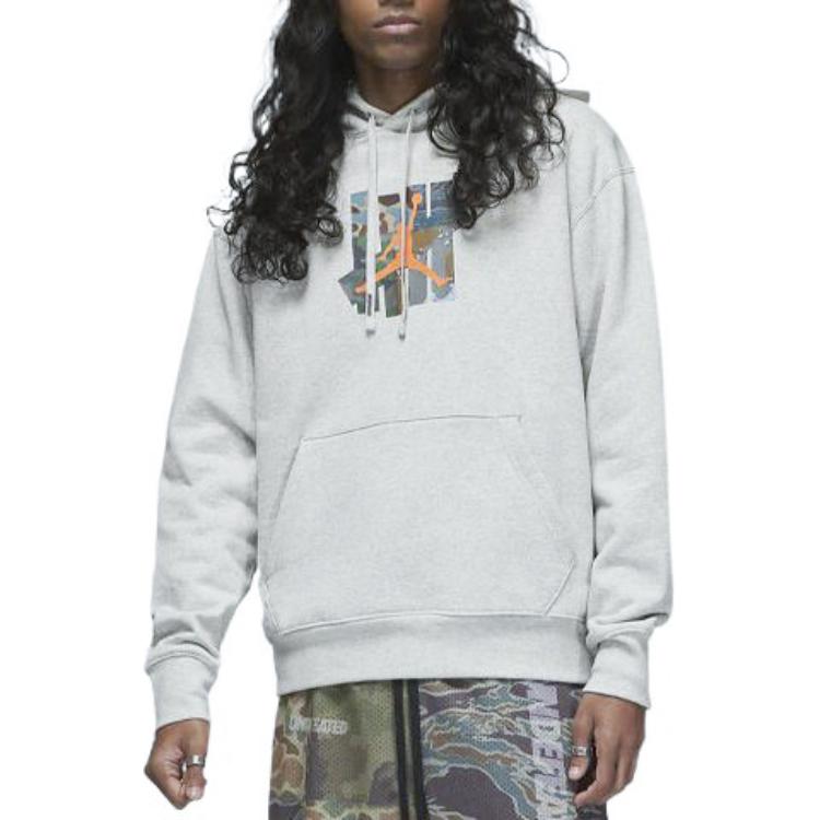 Jordan Brand UNDFTD Capsule Logo Hoodie Ash Grey ( Asia Edition) DX4300-050 圖 5