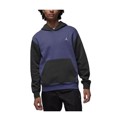 Jordan Brooklyn Colorblock Logo Pullover Hoodie FJ7774-502