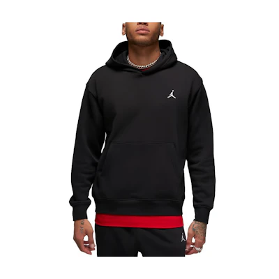 Jordan Brooklyn Essentials Black Logo Sweatshirt FJ7774-010