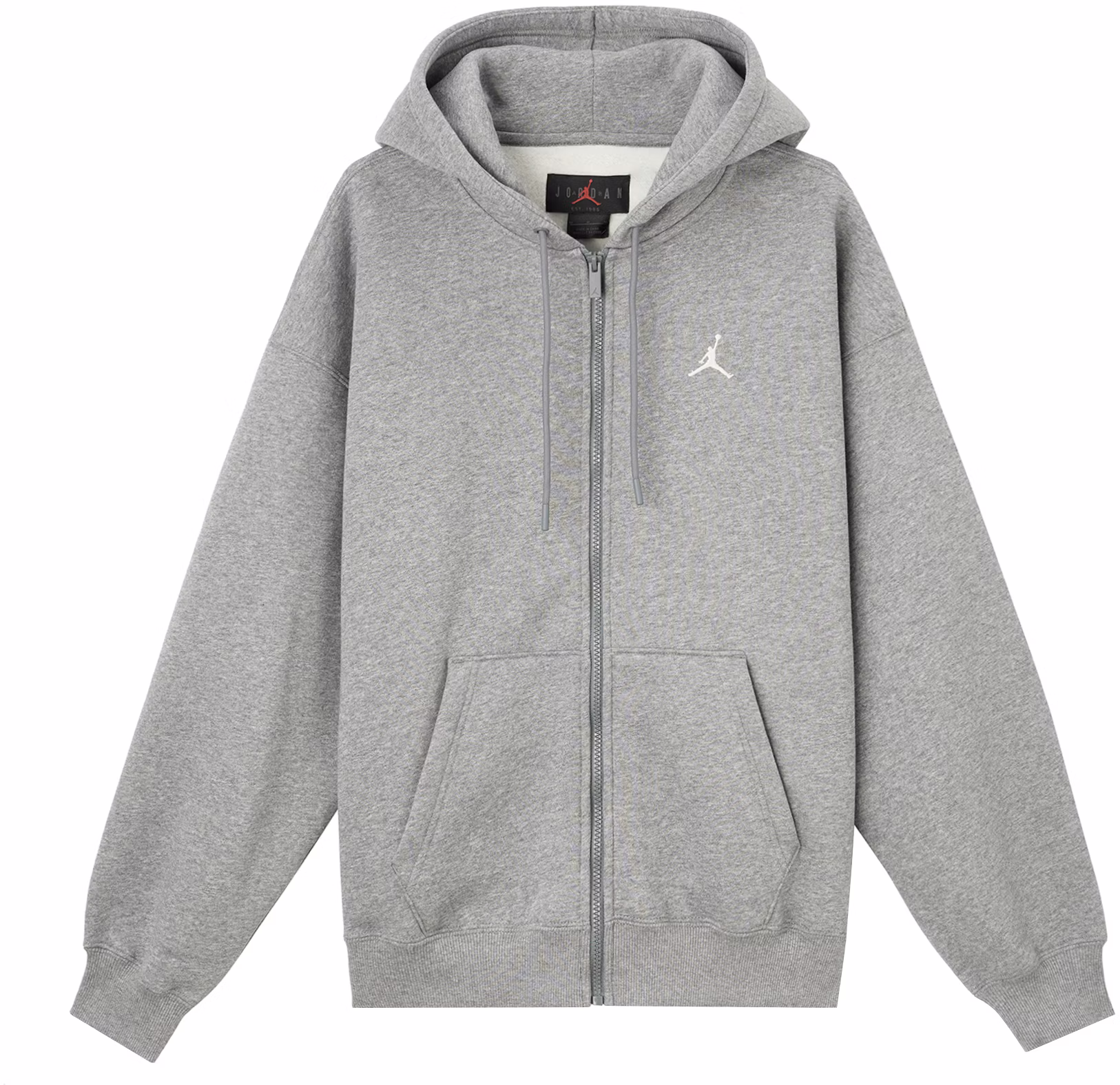 jordan-brooklyn-fleece-hoodie-zip-up-jacket-carbon-gray-sail-white-ib-7232-091