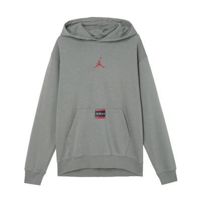 Jordan Brooklyn Fleece Logo Pullover Hoodie Teal/Gym Red HV5046-029