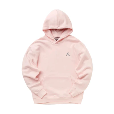Jordan Brooklyn Fleece Pink Hoodie with Logo Embroidery for Men DQ7466-610