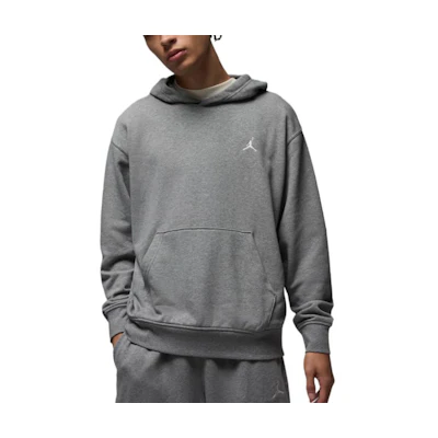 Jordan Brooklyn Hoodie - Soft Comfort, Drop-Shoulder, Grey Pullover FV7283-091
