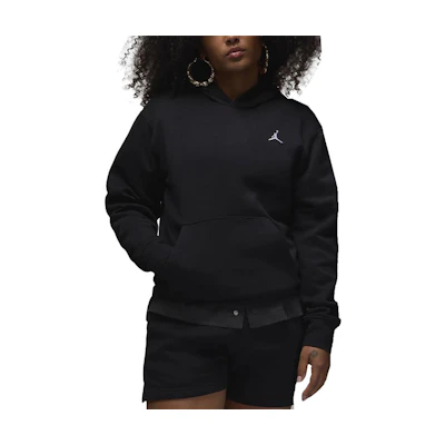 Jordan Brooklyn Pullover Hoodie Black Unisex - Soft, Breathable, and Comfortable FV7281-010