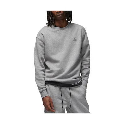 Jordan Brooklyn Solid Logo Pullover Hoodie Light Grey DQ7520-091