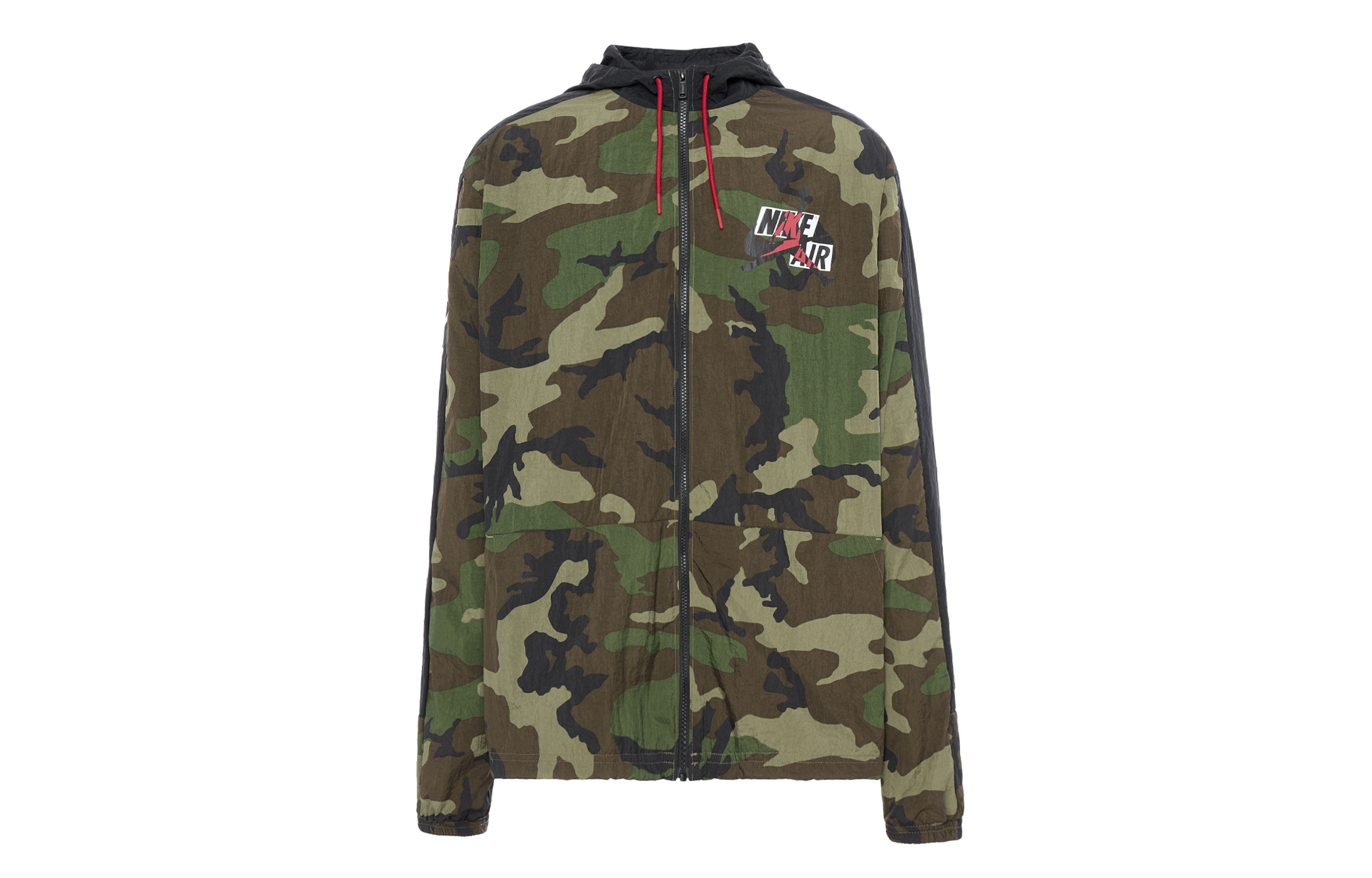 Jordan Camouflage Print Hoodie Jacket Green CU2030-222