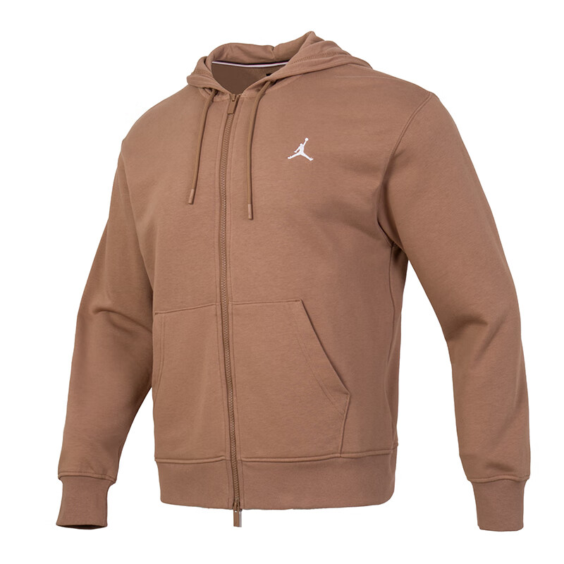 Jordan Casual Comfort Hoodie Jacket Khaki FV7292-223