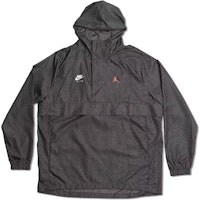Jordan Casual Half-Zip Hoodie in Dark Gray AJ0428-021 Jordan Casual Half-Zip Hoodie in Dark Gray AJ0428-021