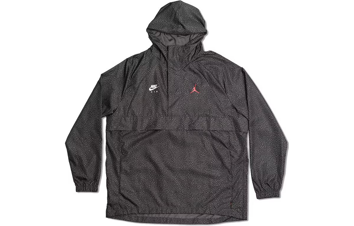 Jordan Casual Half-Zip Hoodie in Dark Gray AJ0428-021 圖 2