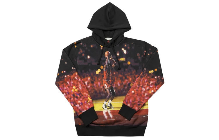 Jordan Casual Logo Pullover Hoodie Black DC9610-010