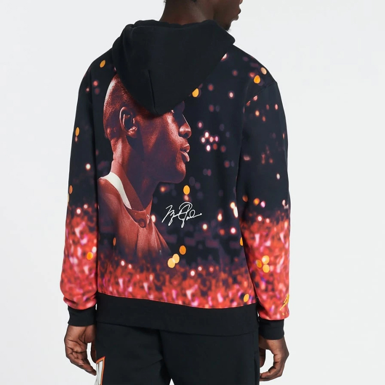 Jordan Casual Logo Pullover Hoodie Black DC9610-010 圖 4