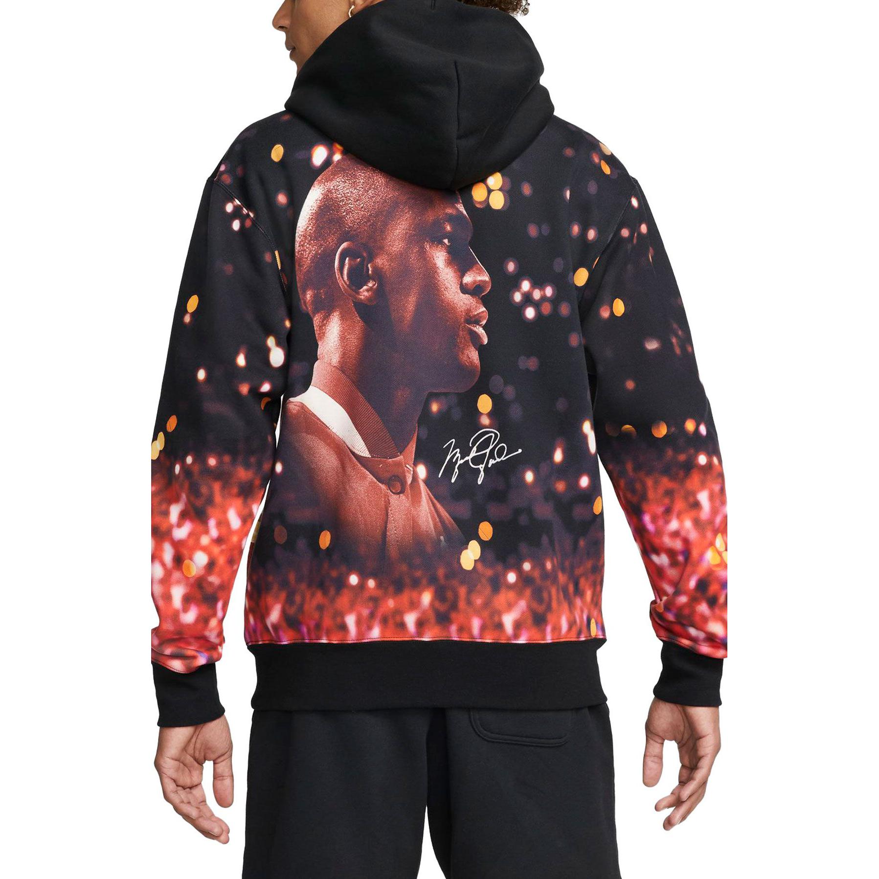 Jordan Casual Logo Pullover Hoodie Black DC9610-010 圖 5