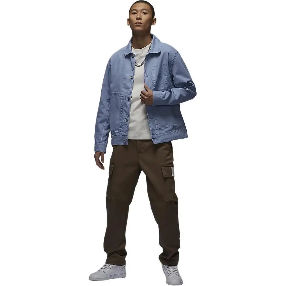 Jordan Casual Minimalist Comfortable Jacket - Blue Gray FN4528-436-BLUE-GRAY-2024 圖 6