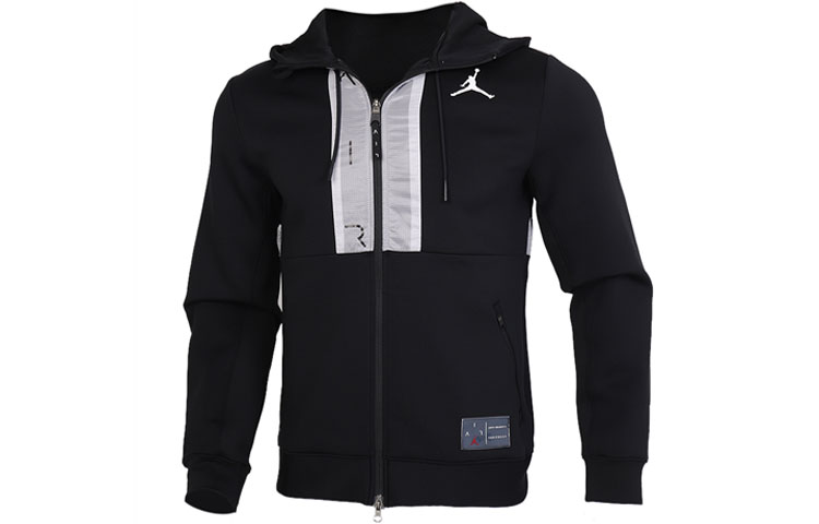 Jordan Casual Sports Hoodie Jacket Black CK6448-010