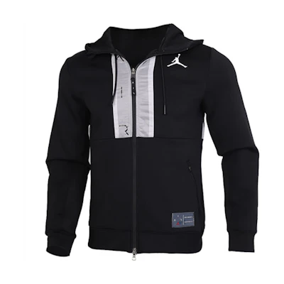 Jordan Casual Sports Hoodie Jacket Black CK6448-010