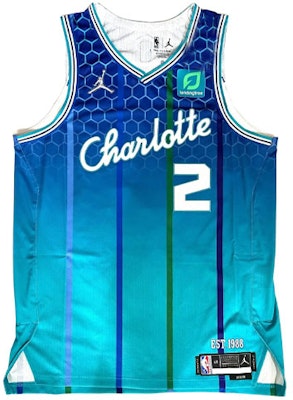 Jordan Charlotte Hornets LaMelo Ball City Edition Basketball Jersey Blue Mens. DB3625-419 Buy Jordan Charlotte Hornets LaMelo Ball City Edition Basketball Jersey Blue Mens. DB3625-419