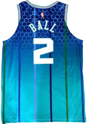 Jordan Charlotte Hornets LaMelo Ball City Edition Basketball Jersey Blue Mens. DB3625-419 Lookbook Jordan Charlotte Hornets LaMelo Ball City Edition Basketball Jersey Blue Mens. DB3625-419