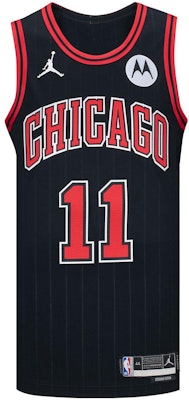 Jersi Bola Keranjang Lelaki Jordan Chicago Bulls "Statement Edition" Hitam. CV8674-012 Order Jersi Bola Keranjang Lelaki Jordan Chicago Bulls "Statement Edition" Hitam. CV8674-012
