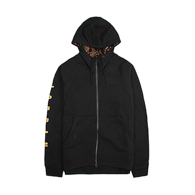 Jordan Chinese New Year Fireworks Zip Hoodie Black AO1922-010