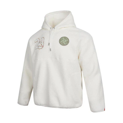 Jordan Chinese New Year Fleece Hoodie White Pullover FB1451-108