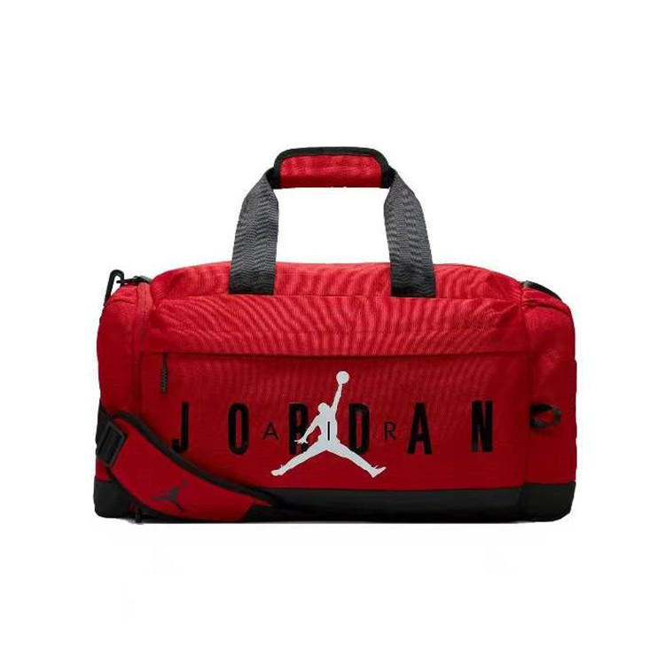 Jordan Classic Jumpman Logo Polyester Travel Duffle Bag Red Unisex. FD7040-687