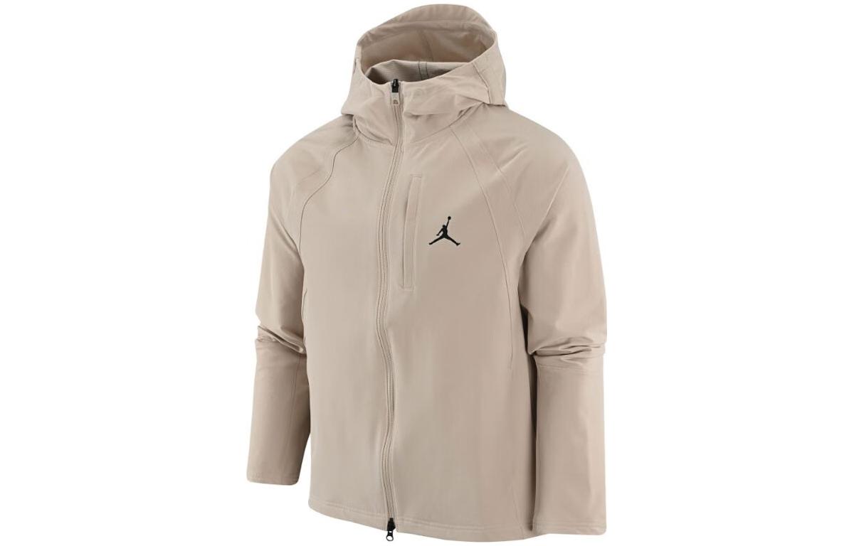 Jordan Classic Jumpman Logo Printed Hooded Jacket Sail Colorway DV1283-206 圖 2