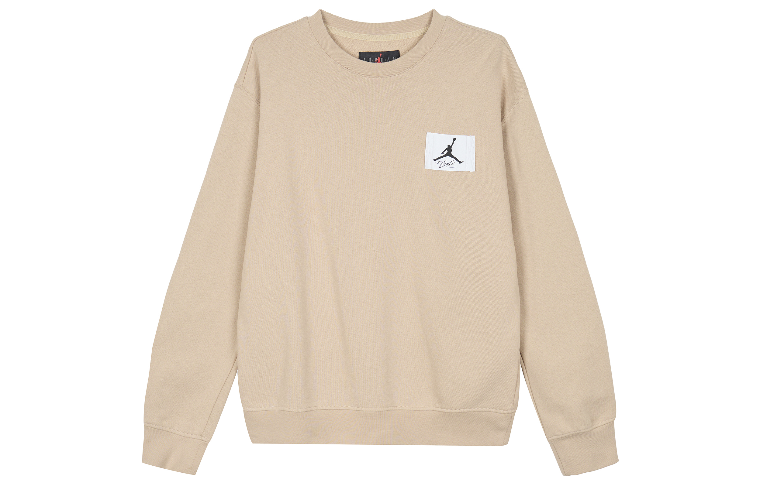 Jordan Classic Logo Crewneck Sweatshirt Desert Yellow - FB3910-277