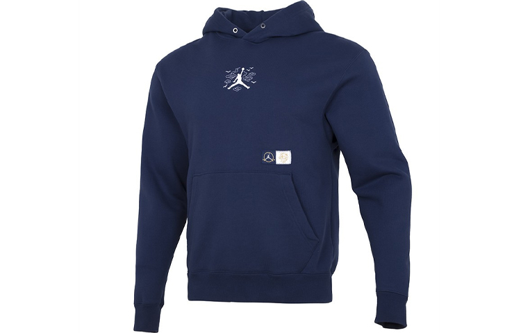 Jordan CNY Embroidered Logo Pullover Hoodie Navy Blue DO4083-410 圖 2