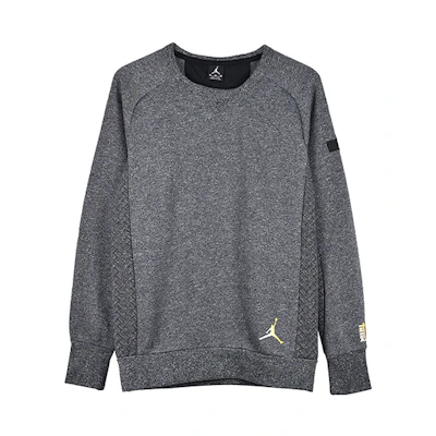 Jordan CNY Knit Pullover Sweatshirt Black Gray 907925-010