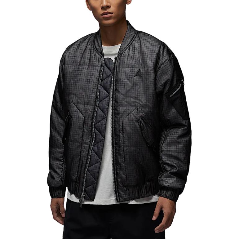 Jordan CNY Renegade Essentials Snake Year Jacket Black/Dark Smoke Grey Men HQ8786-010