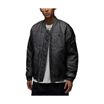 Jordan CNY Renegade Essentials Snake Year Jacket Black/Dark Smoke Grey Men HQ8786-010