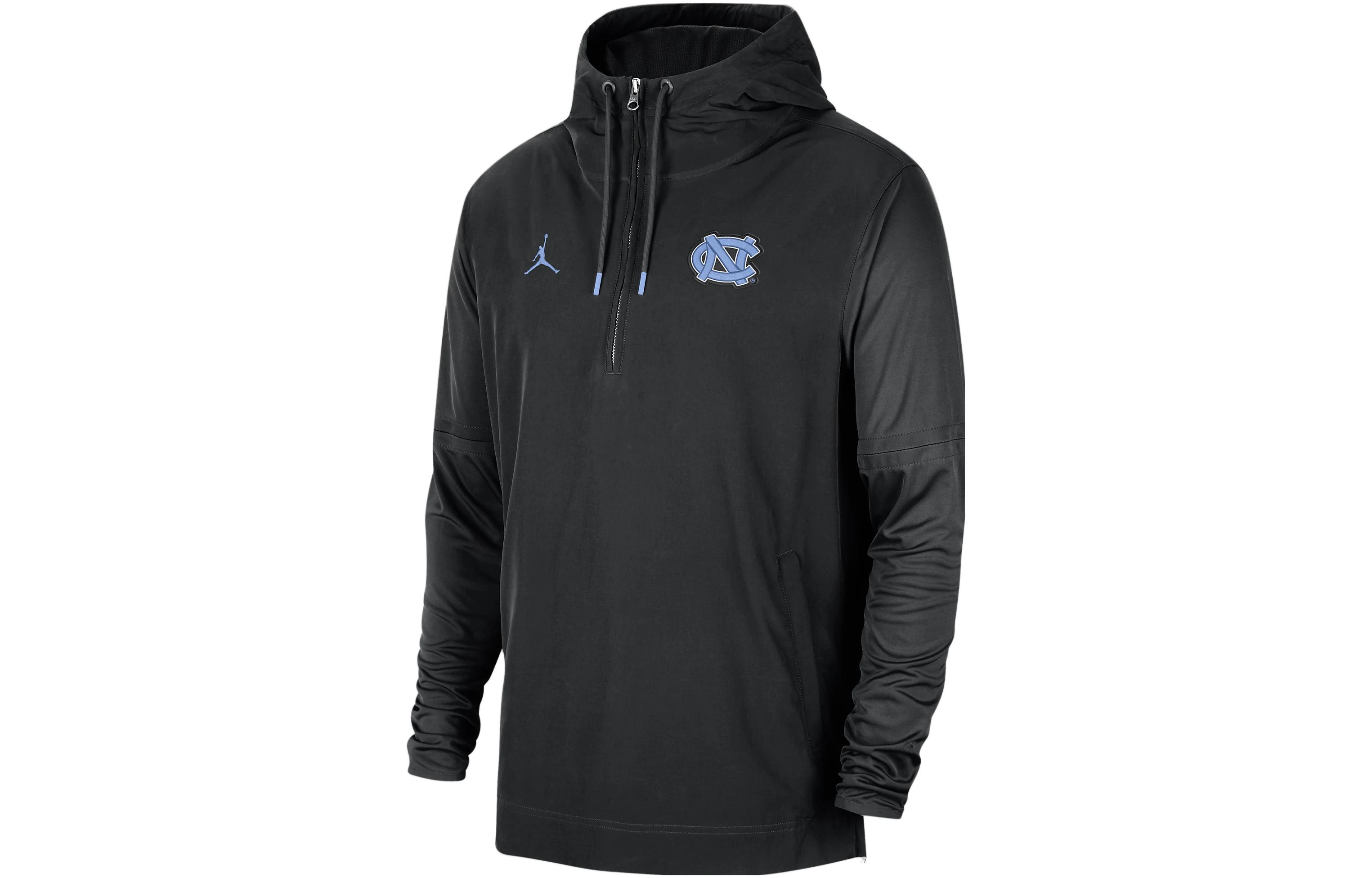 Jordan CNY Series UNC Player Logo Embroidered Hoodie Jacket Black () DZ9332-010