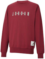 Jordan CNY Year of the Dragon Logo Fleece Crewneck Sweatshirt Cedar Red FZ6437-617 Jordan CNY Year of the Dragon Logo Fleece Crewneck Sweatshirt Cedar Red FZ6437-617