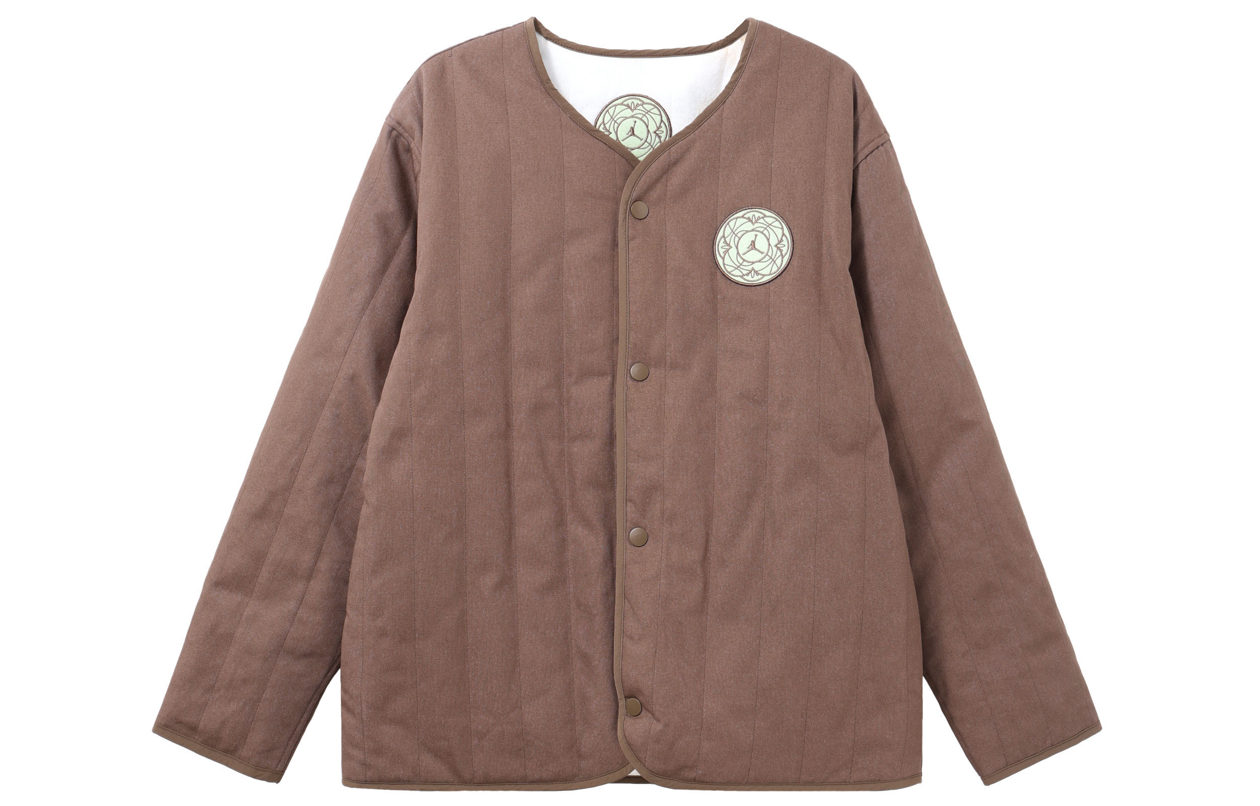 Jordan CNY Year of the Rabbit Reversible Brown Hair-On Bomber Jacket FB1449-274