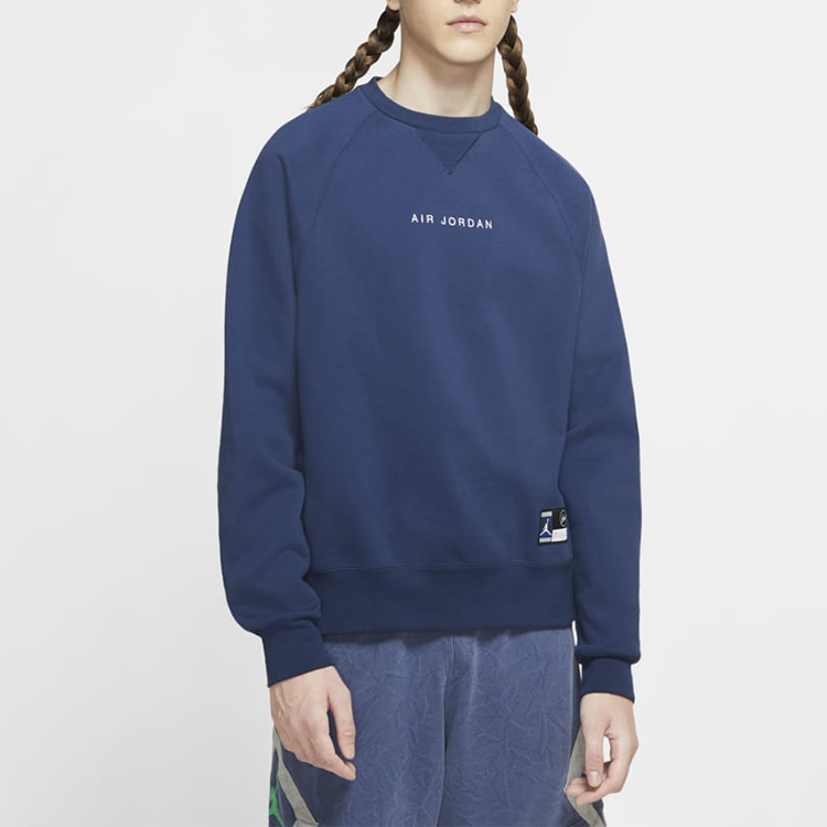 Purchase Jordan Collaboration Blue Crewneck Sweatshirt Men DA2990-414