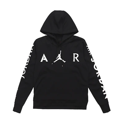 Jordan College-Style Logo Hoodie Black () CK1345-010
