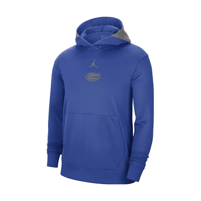Jordan College Dri-FIT Spotlight Florida Logo Hoodie Game Royal Blue Mens DO5981-480