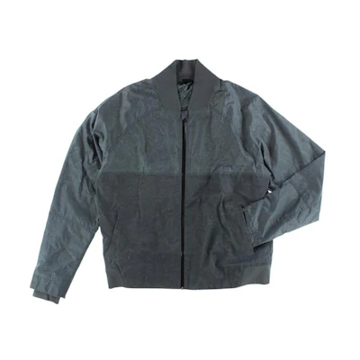 Jordan Color-Block Zip Baseball Jacket Charcoal Gray 653434-021