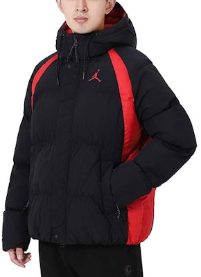 Chaqueta Acolchada Jordan Color Block Invierno Negra. DA9807-010 Details for Chaqueta Acolchada Jordan Color Block Invierno Negra. DA9807-010