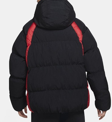 Chaqueta Acolchada Jordan Color Block Invierno Negra. DA9807-010 1