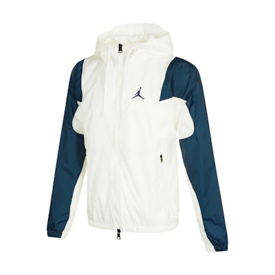 Jordan Colorblock Casual Hoodie Jacket White Mens Fall Edition DA9833-133