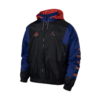 Jordan Colorblock Sports Jacket Blue/Black/Red CK9566-010