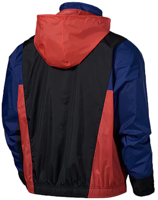 乔丹拼色运动夹克 蓝/黑/红 CK9566-010 Lookbook 乔丹拼色运动夹克 蓝/黑/红 CK9566-010