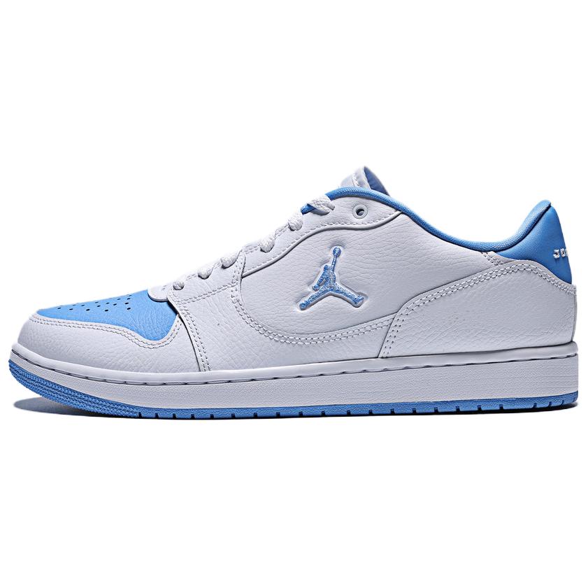 Jordan Court Connect Low White Blue Casual Sneakers IQ5698-103