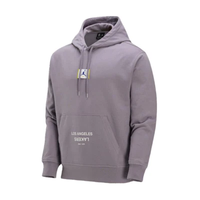 Jordan Courtside NBA Los Angeles Lakers Purple Hoodie for Men FV8263-524