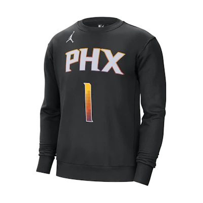 Jordan Courtside Statement Edition Phoenix Suns Retro Black Long-Sleeve Hoodie DX7889-010