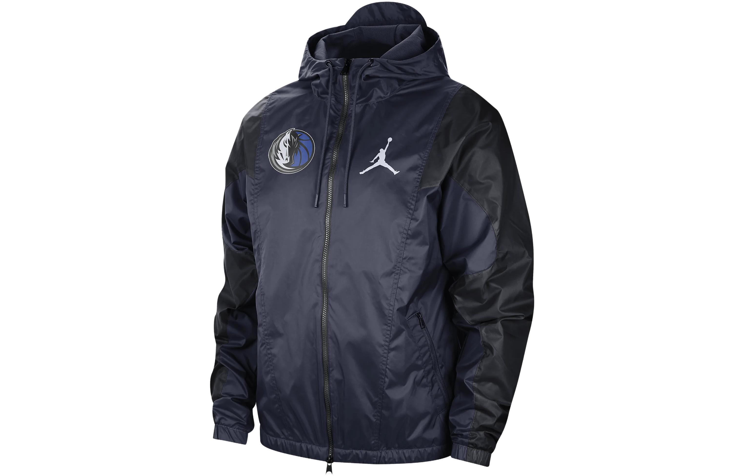 Jordan Courtside Statement Logo Print Zip Hoodie Jacket DN9789-419
