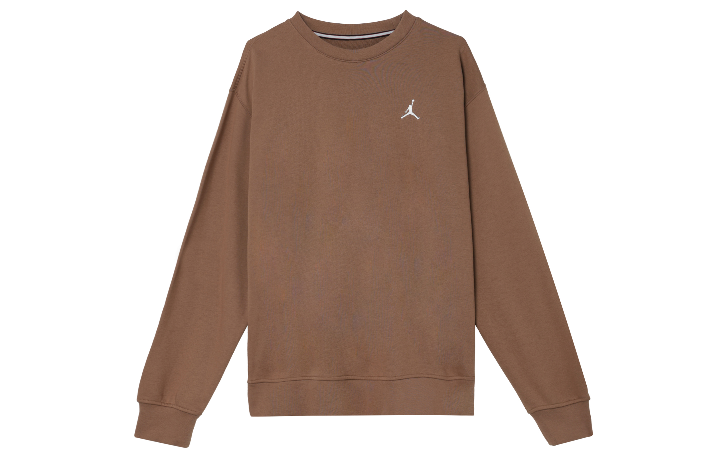 Jordan Crewneck Pullover Comfortable Long-Sleeve Sweatshirt Brown () FV7296-223