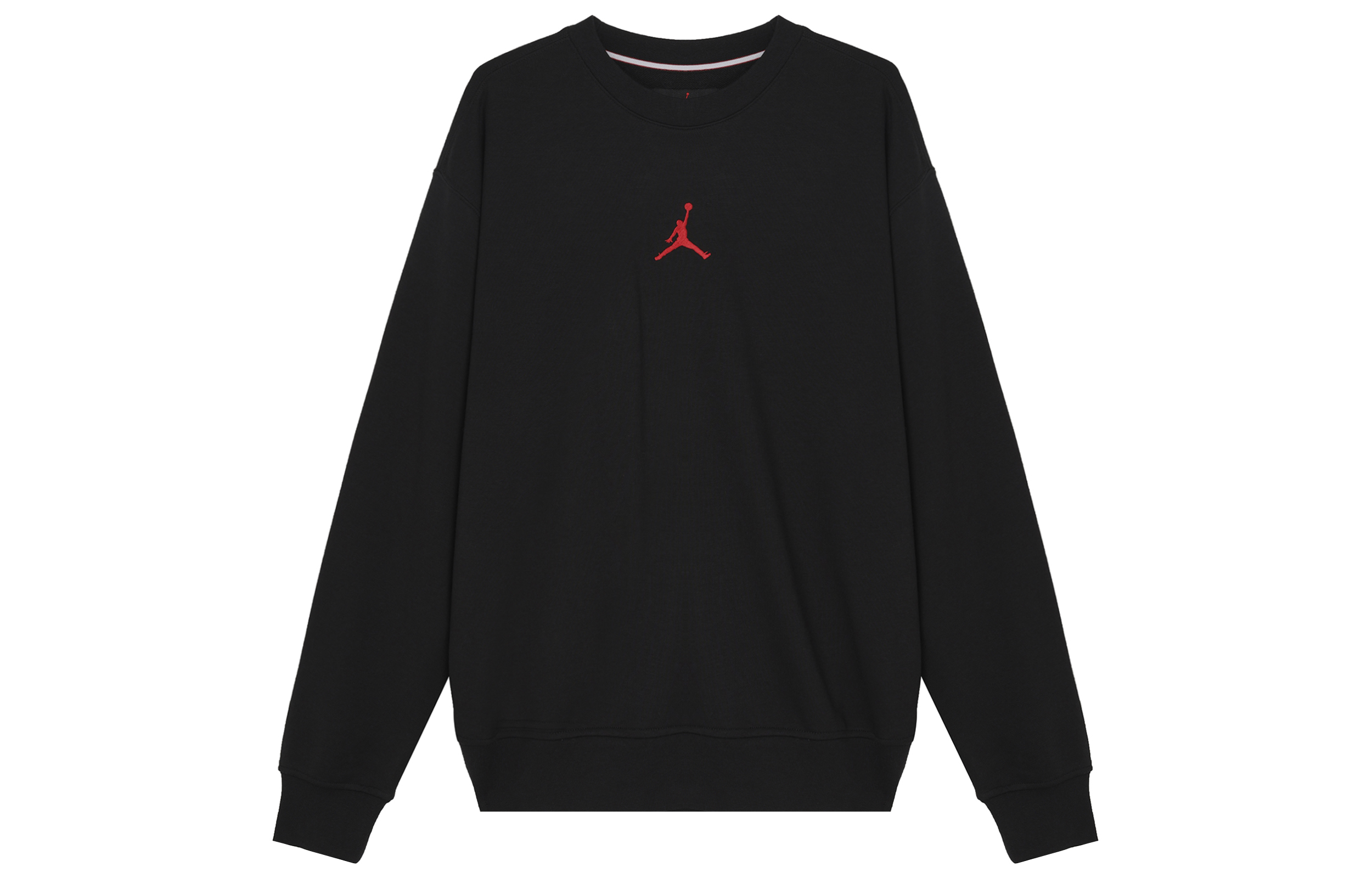 Jordan Crewneck Pullover Comfortable Long-Sleeve Sweatshirt Black HV1750-010