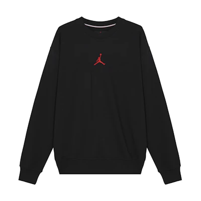 Jordan Crewneck Pullover Comfortable Long-Sleeve Sweatshirt Black HV1750-010
